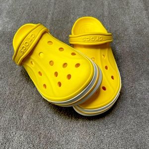 CROCS, size 10, color Yellow
